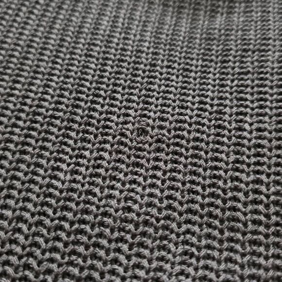 Sans Souci Women's Size Large Taupe Knit Cross Back Sleeveless Sweater Top - Picture 3 of 5